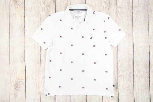 Polo nautica bianca large - nautica,