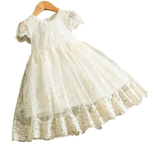 Bambina abito vestito ricamato - vestito,