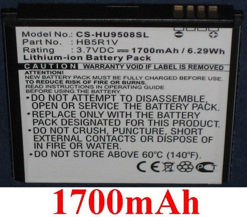 Batterie 1700mah tipo hb5r1v - 1700mah,