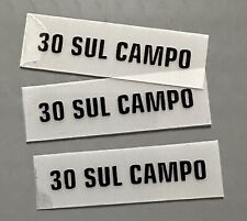 SCRITTA 30 SUL CAMPO PER MAGLIA JUVENTUS 3RD 2012-2013 MATCH WORN ISSUED