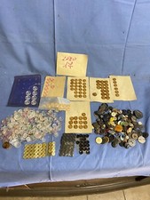 Lotto N 17 BOTTONI misti MERCERIA VINTAGE