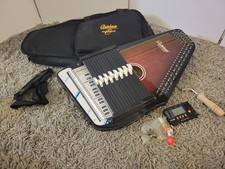 OSCAR SHMIDT OS-15B AUTOHARP IN ZAINO CUSTODIA MORBIDA con sintonizzatore 
