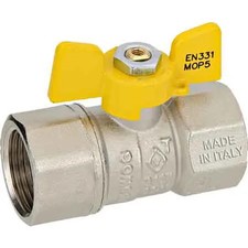 F.F. GAS BALL VALVE BUTTERFLY