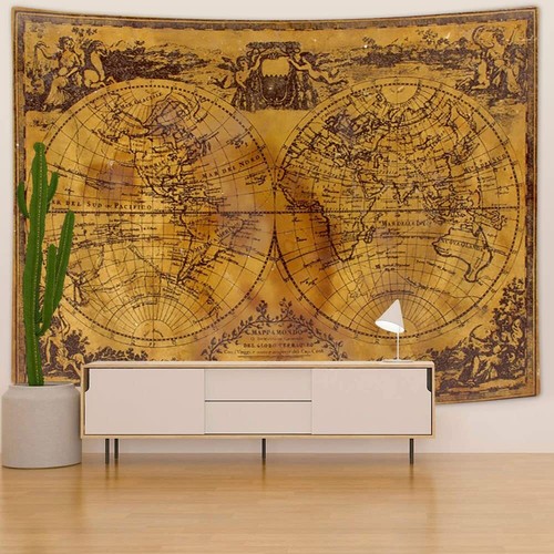 Arazzo vintage angelo - , mappa