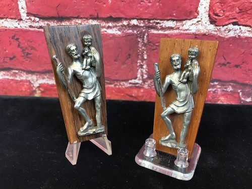 Pair rare st christopher - rare,