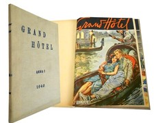 GRAND HOTEL anno I 1946 lotto 16 riviste rilegate in tela ( n. 11 / 27 )