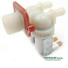 ELETTROVALVOLA 2 VIE 180° TP PER LAVATRICE WHIRLPOOL ARISTON CANDY BRANDT