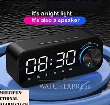 CASSA BLUETOOTH PORTATILE MINI SVEGLIA WIRELESS SPEAKER RADIO STEREO MUSICA