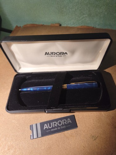 Penna sfera blu aurora - blu,