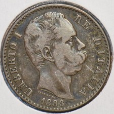 Italy 1883 2 Lire 194785