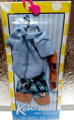 Ken denim shirt dress - (barbie),