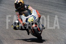 Foto vintage Moto, Valentino Rossi, Aprilia, anni Novanta, stampa 18 x 13 cm