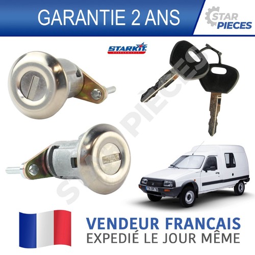 Kit serrure barillet - barillet, de