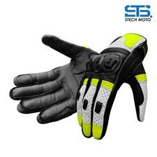 Moto Guanti in Pelle Stechmoto