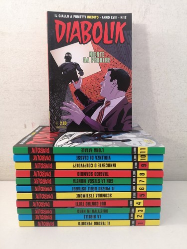 Diabolik giallo fumetti - il, a