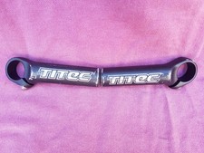 Estremità barra in lega per bici mtb TiTec retrò vintage lunghezza 95 mm. Un paio - solo 104g!