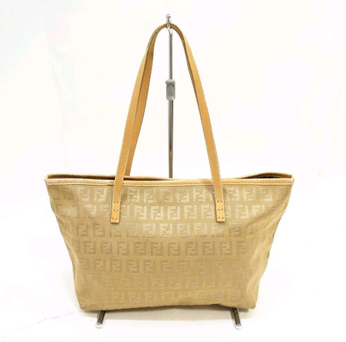 Borsa fendi beige zucchino - beige,