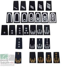 Ranghi per coprispalle dell'esercito tedesco nero esercito nuovo medico