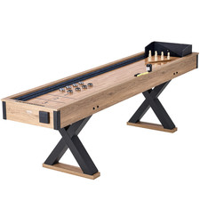 VEVOR Tavolo Shuffleboard 2 in 1 Shuffleboard Bowling Set Di Giochi Combinati...