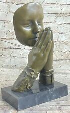 Scultura In Bronzo Maschera