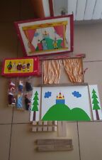 TEATRINO DEI BURATTINI RARE Forse Periodo 1960-1970 JAS MADE IN CECOSLOVACCHIA 