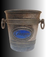 Boule Secchiello Ghiaccio Cinzano Anni 20 Vintage Modernariato Argenterie SIAP