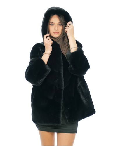Giacca pelliccia visone - in,