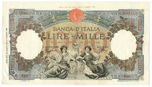 1000 lire capranesi - 1000,