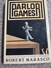 Parlor Games by Robert Marasco (1979, Hardcover) Book Club Edition Rare Vintage 
