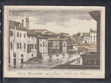 Cartolina casa zoccoletti - zoccoletti, sul