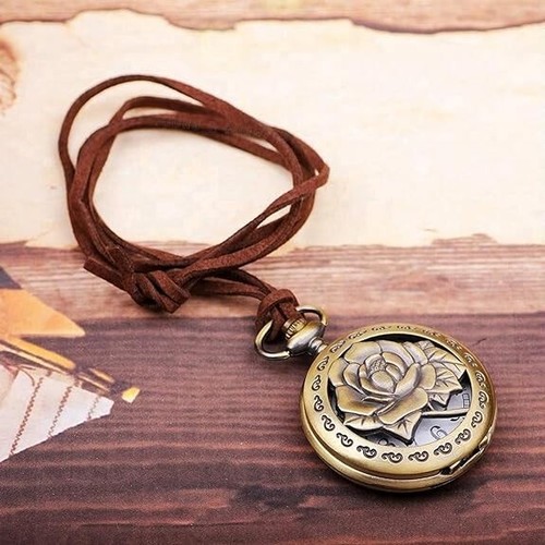 Antico orologio tasca con - antico,