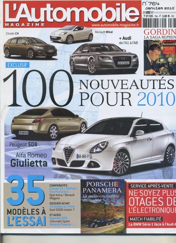 Automobile magazine 764 - l’automobile,