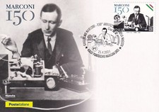 GUGLIELMO MARCONI CARTOLINA