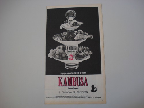 Advertising pubblicità 1969 - advertising,