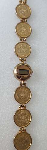 Bracciale orologio quarzo tono