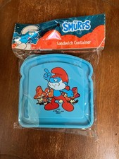 Contenitore per panini Papa Puffo NUOVO ritorno a scuola