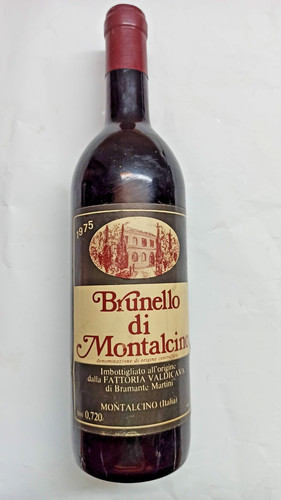 1975 brunello montalcino - 1975, di