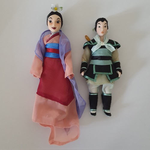Mulan figures dolls - mulan, x2