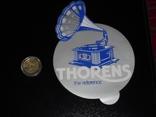 ADESIVO VINTAGE STICKER klebeR grammofono thorens the reference