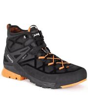 - Aku Rock DFS MID GTX Gore-Tex Scarponi Avvicinamento Uomo, Nero/Arancio