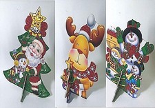 NATALE SAGOME GLITTER 3D DA