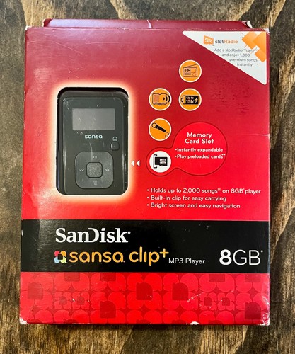 Open box sandisk sansa clip - sandisk,