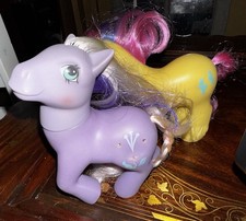 VINTAGE MY LITTLE PONY lotto 12 PZ G1 HASBRO anni 80 90 RARO