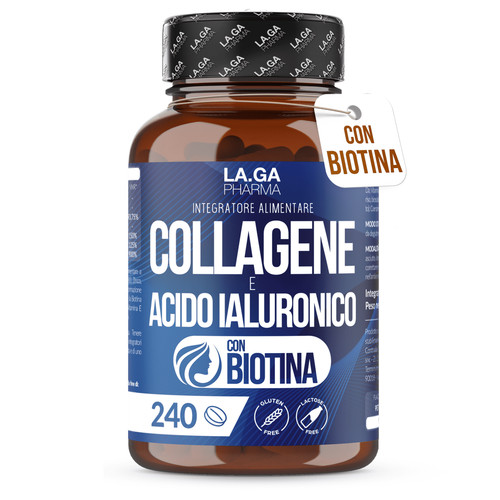 Collagene acido ialuronico - acido, +
