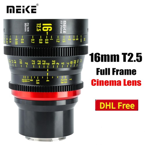 Meike prime 16mm full - 16mm, t2.5