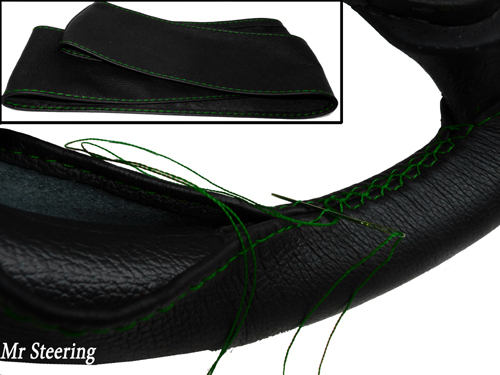 Nera vera pelle italiana - nera,
