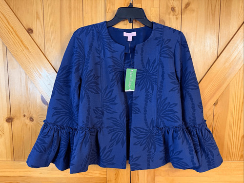 Lilly pulitzer navy palm print - pulitzer,