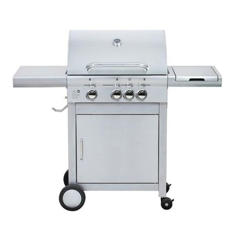 Barbecue gas piastra in - barbecue, a