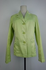 VALENTINO BLAZER GIACCA DONNA TG 36 JACKET WOMAN ITALY VINTAGE COTONE VERDE