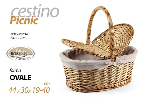 Cesto picnic cesta - cesto, pranzo